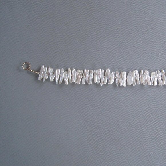 Vintage Coral Genuine Natural Angel Skin Graduated Branch Collar 18" Necklace - Picture 5 of 5